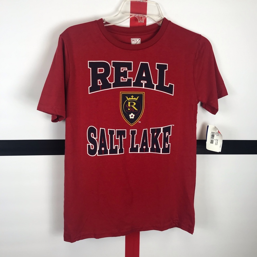 MLS Soccer Real Salt Lake Crew Neck Tee Shirt